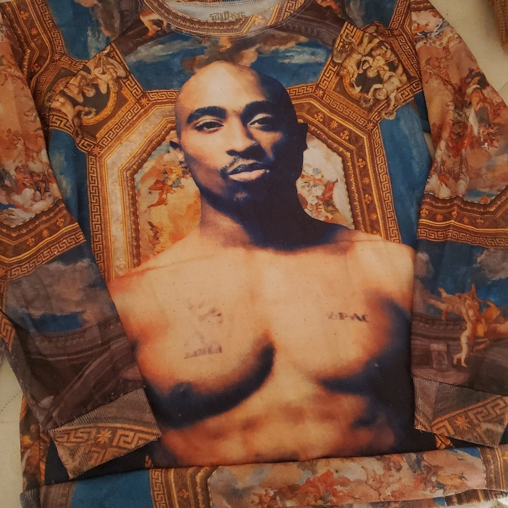 Limited Edition Baroque style 2pac crewneck